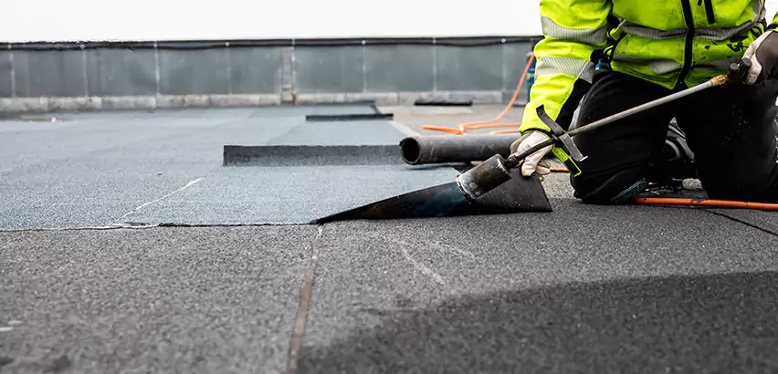 Residential Flat Roof Repair in North Chicago