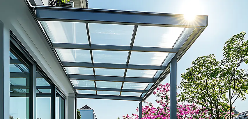 Glass Patio Roof Installation in North Chicago