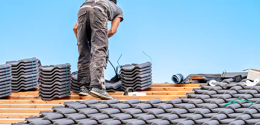 Replacing Tile Roof Underlayment in North Chicago