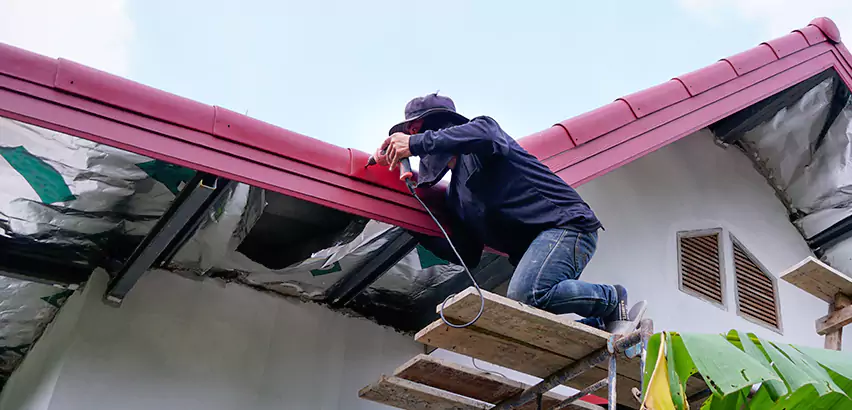 Residential Wind Damage Roof Repair in North Chicago