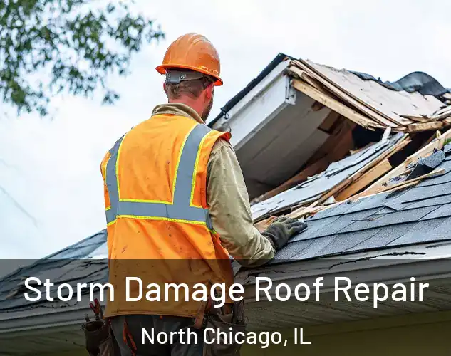  Storm Damage Roof Repair North Chicago, IL