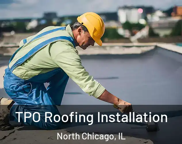  TPO Roofing Installation North Chicago, IL